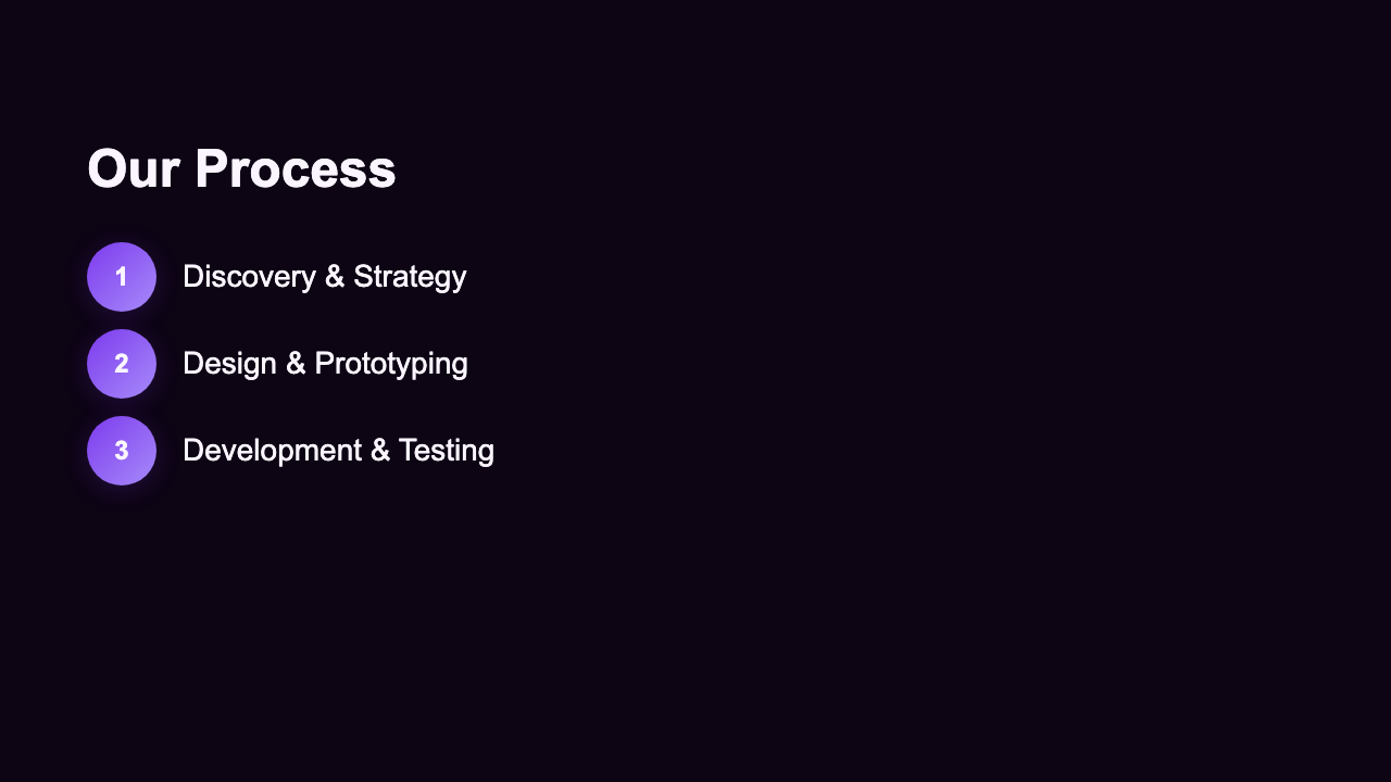 Animated List - Lavender