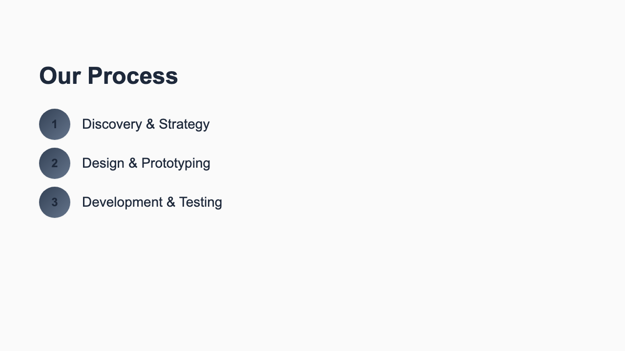 Animated List - Minimal