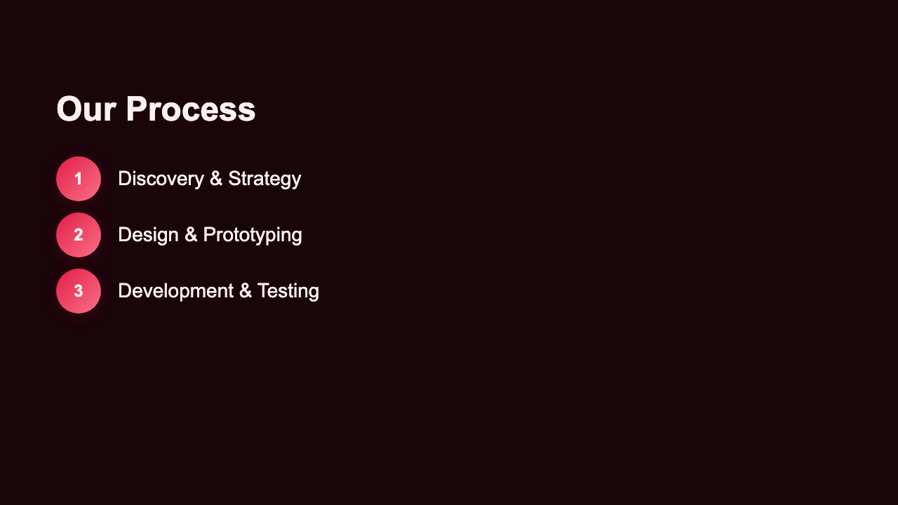 Animated List - Rose