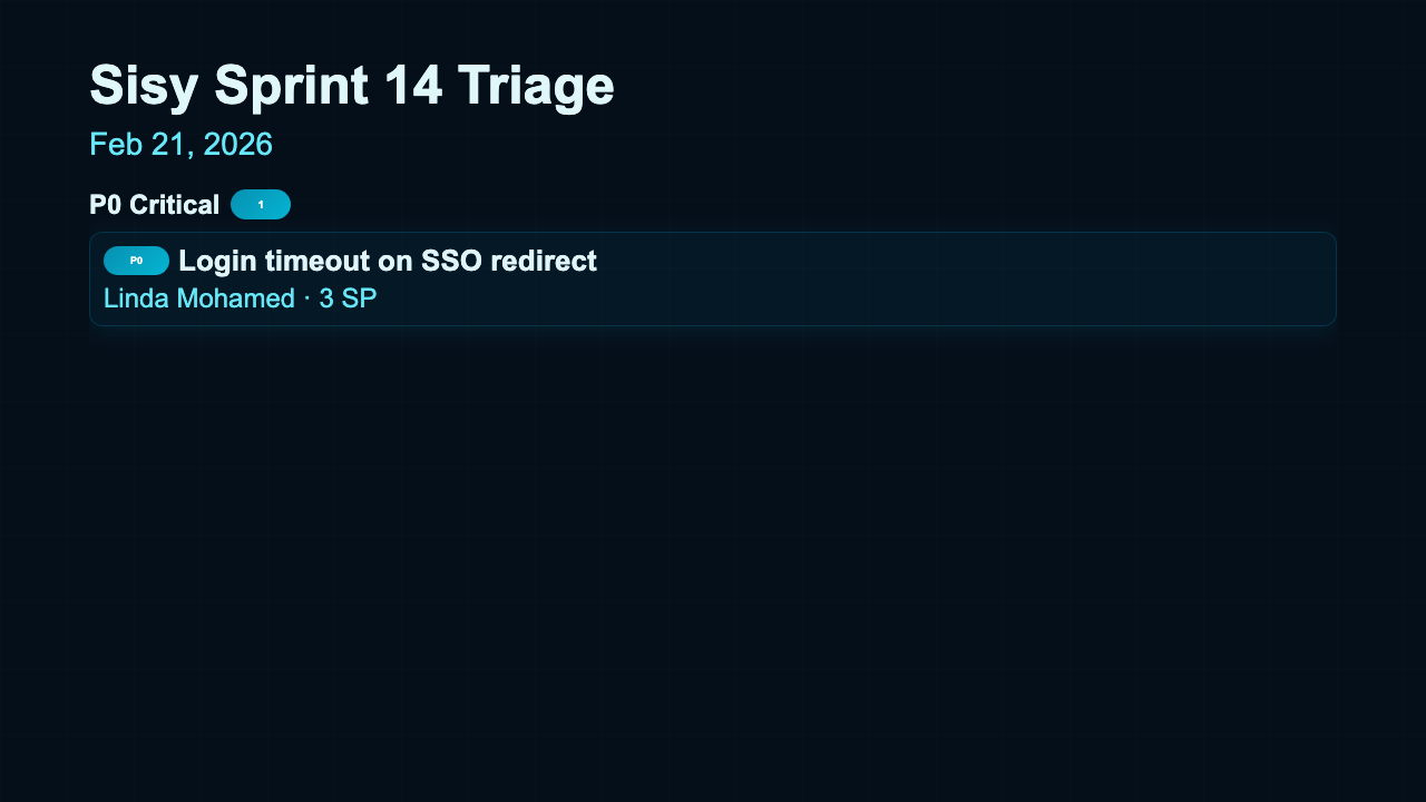 Bug Triage - Bug Triage Ocean Priority Columns