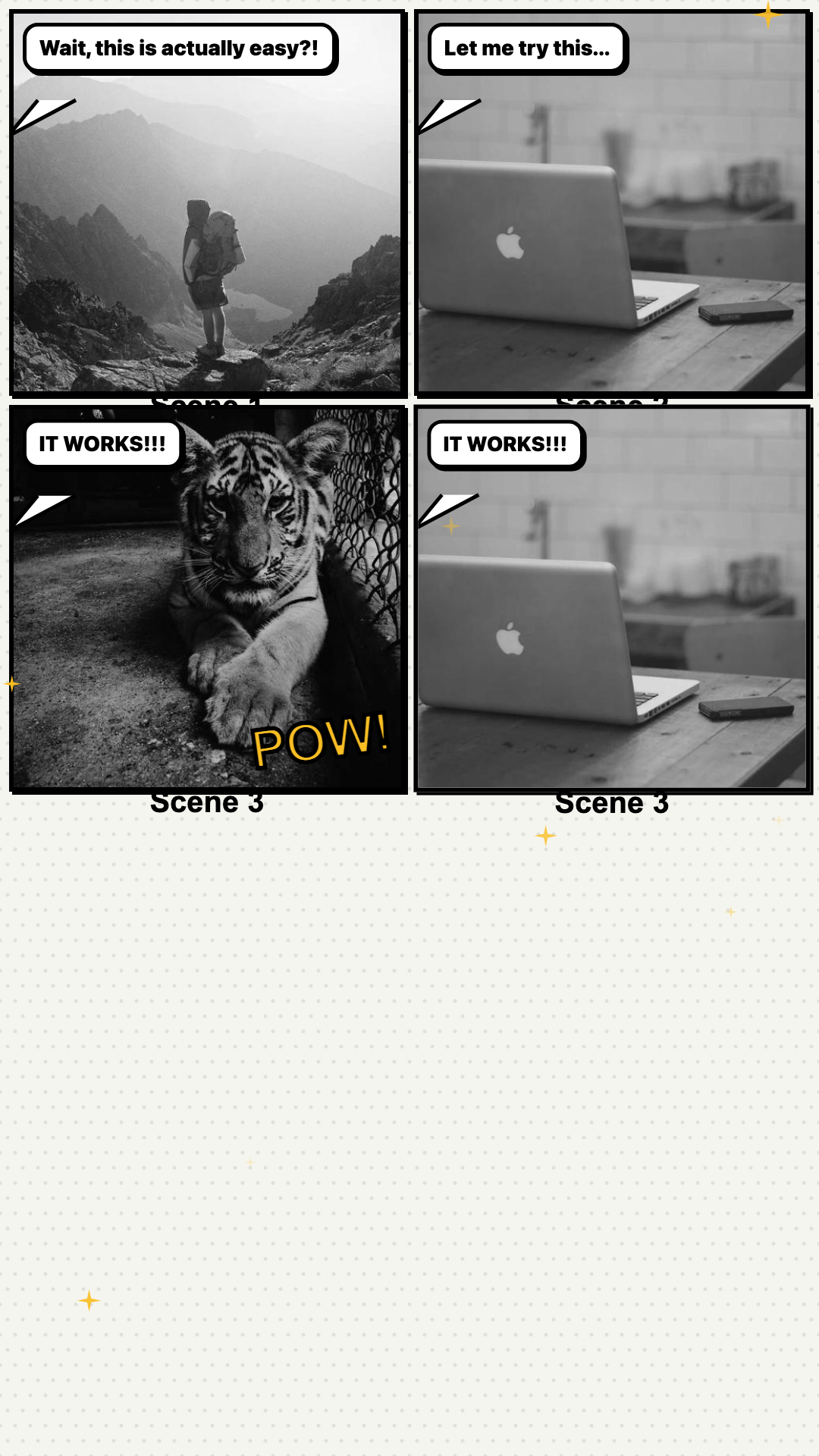 Comic Strip - Noir Classic