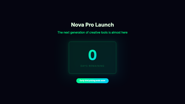 Countdown Hype preview