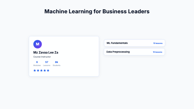 Course Promo - Clean Instructor