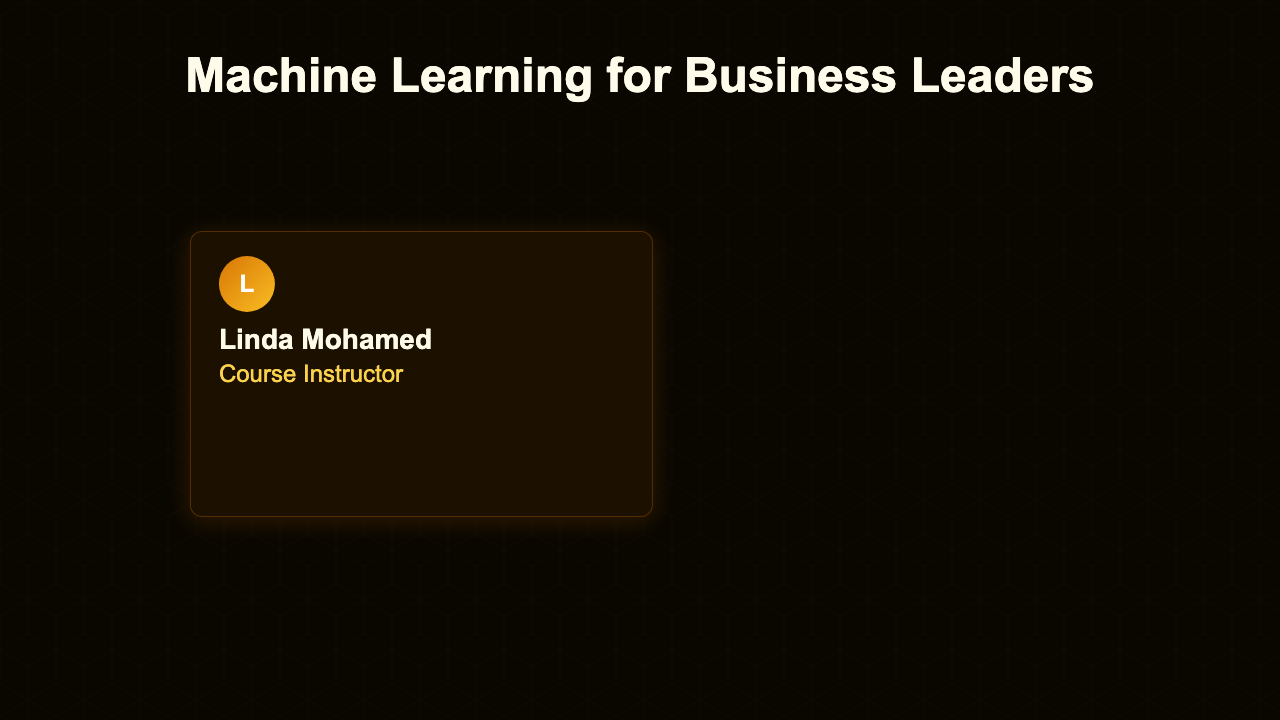 Course Promo preview