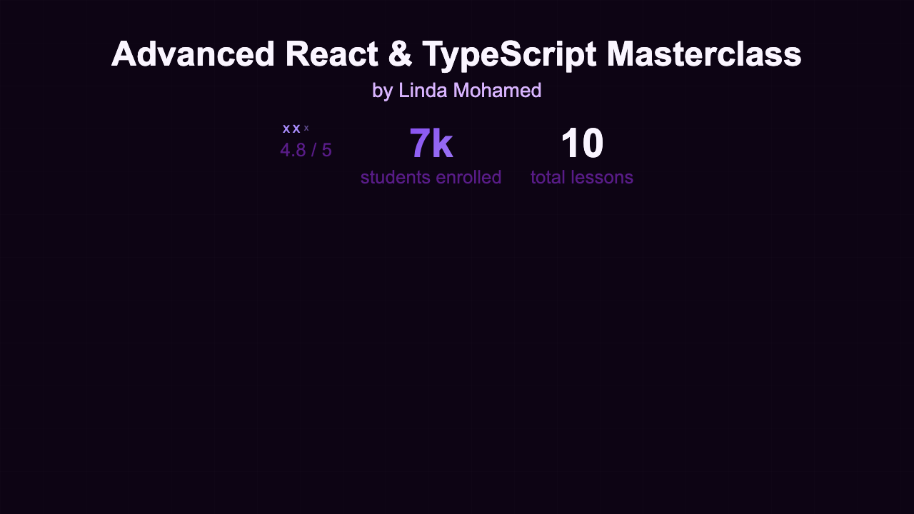 Course Promo preview