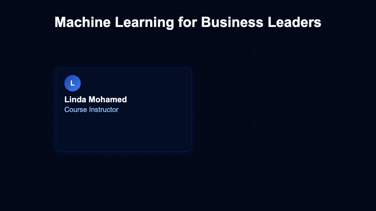 Course Promo preview