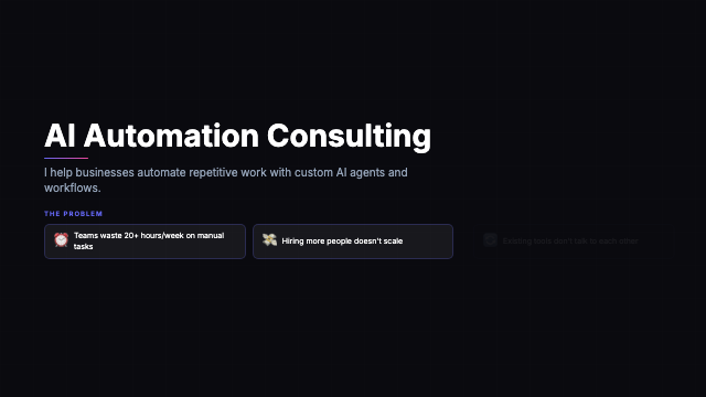 Explainer Dark Cinematic