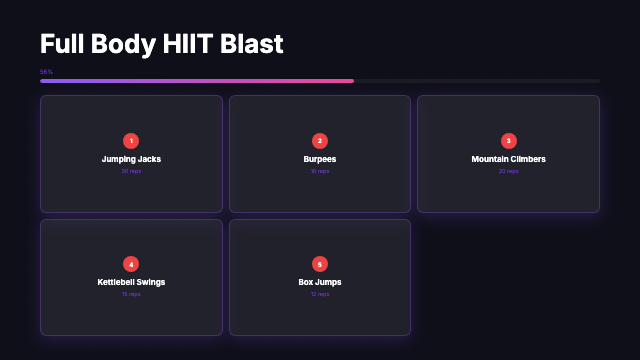 Fitness Routine - Bold Circuit