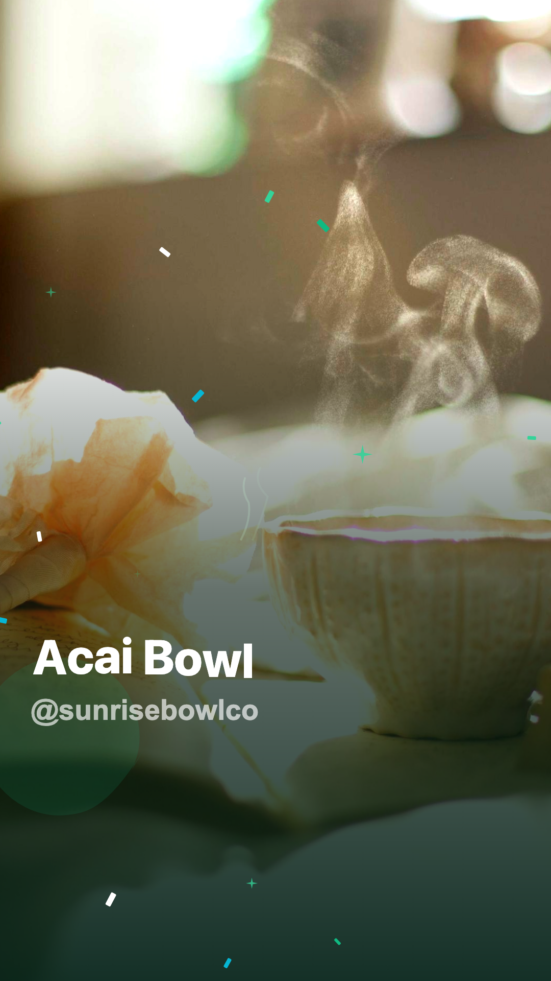 Foodie Reel - Fresh Vibes