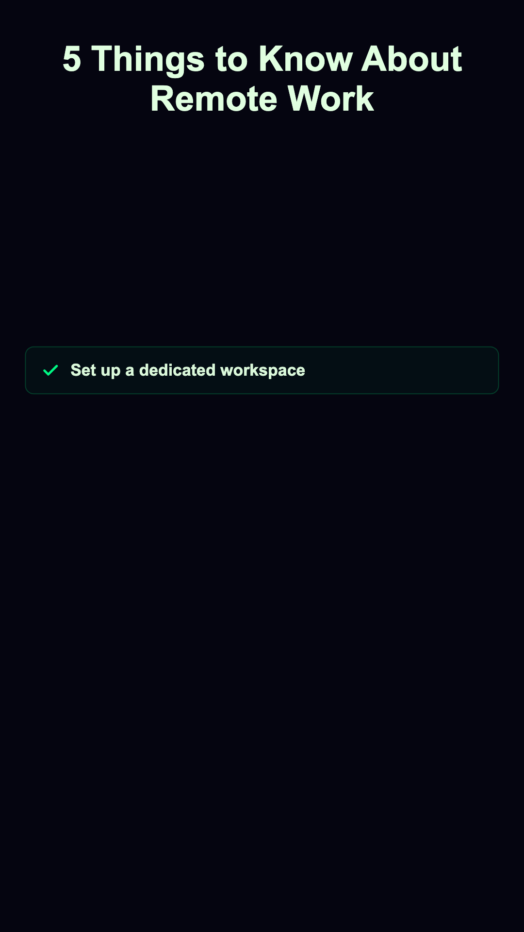 Listicle - Neon Cards