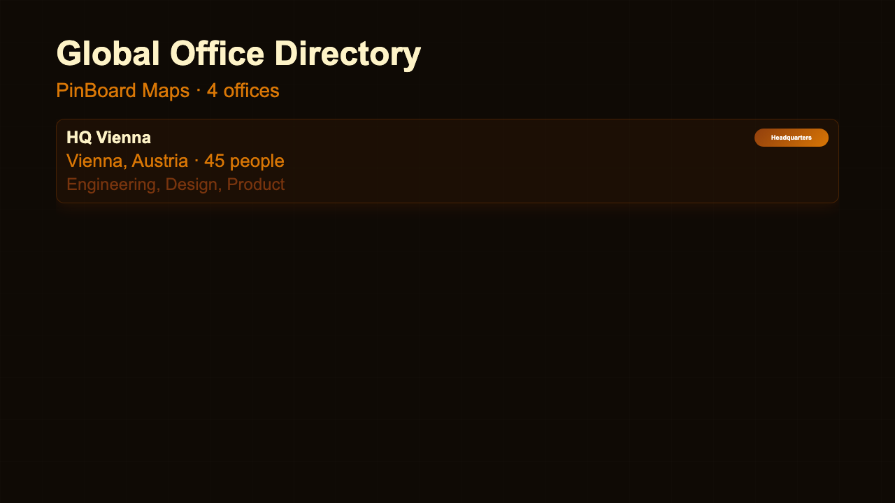 Office Directory preview