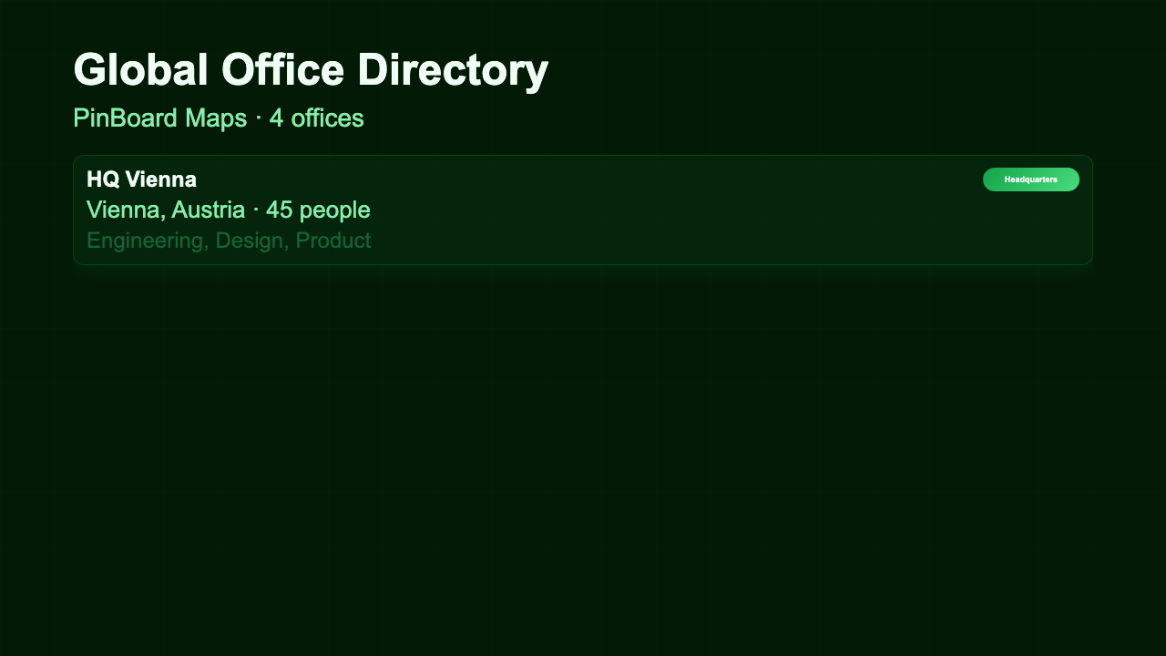 Office Directory preview