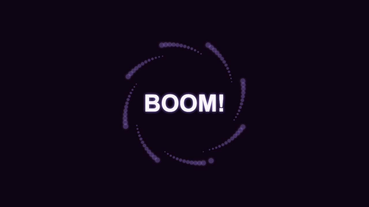 Particle Explosion - Lavender