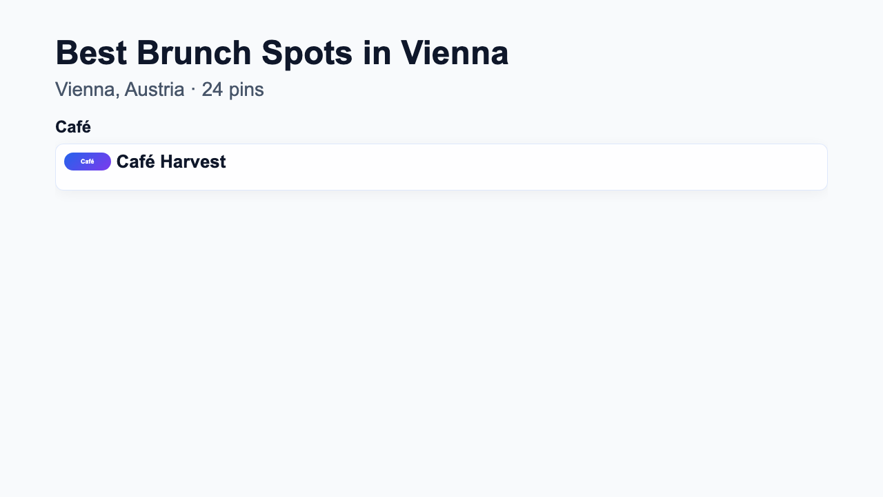 Pin Collection - Category Grid Clean