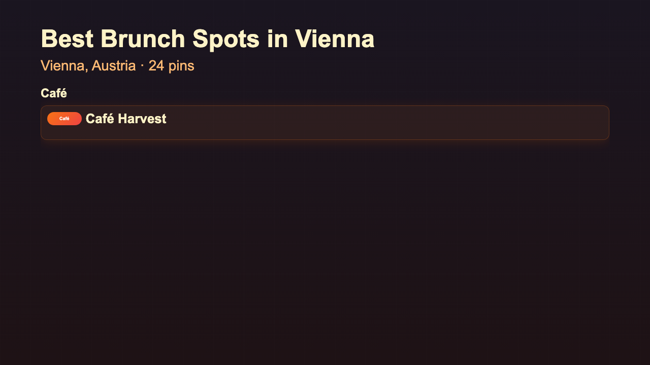 Pin Collection - Category Grid Warm