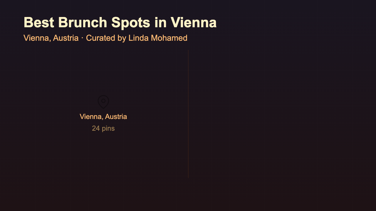 Pin Collection - Map List Warm