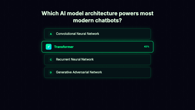 Poll / Quiz - Neon Reveal