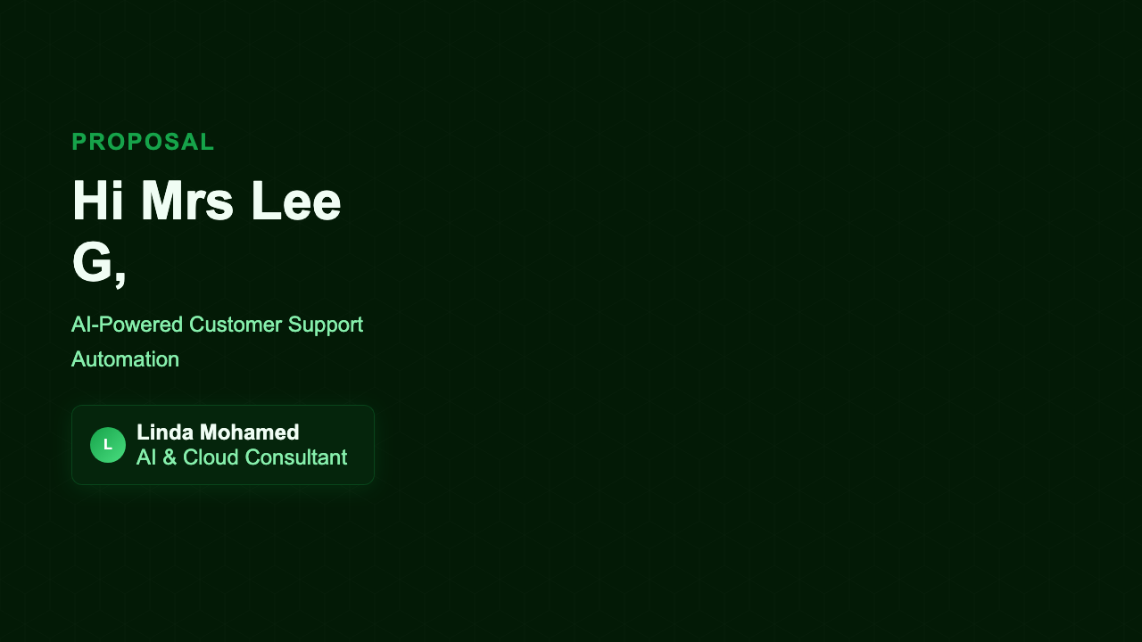 Project Proposal - Forest Executive