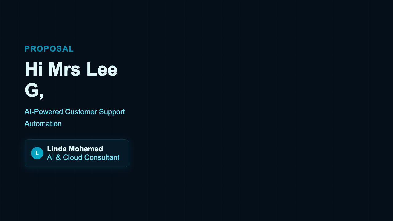 Project Proposal - Ocean Executive