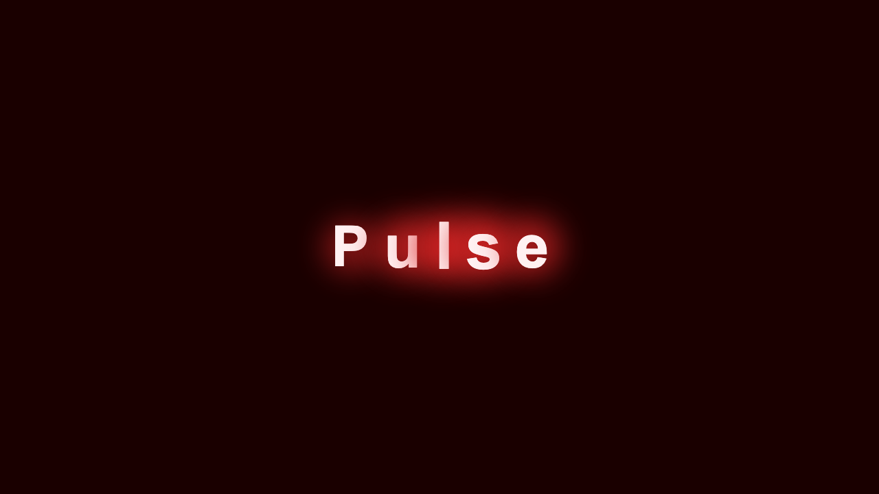 Pulsing Text preview