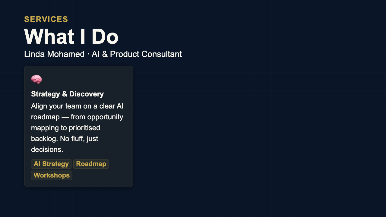 Service Overview - Corporate Dashboard