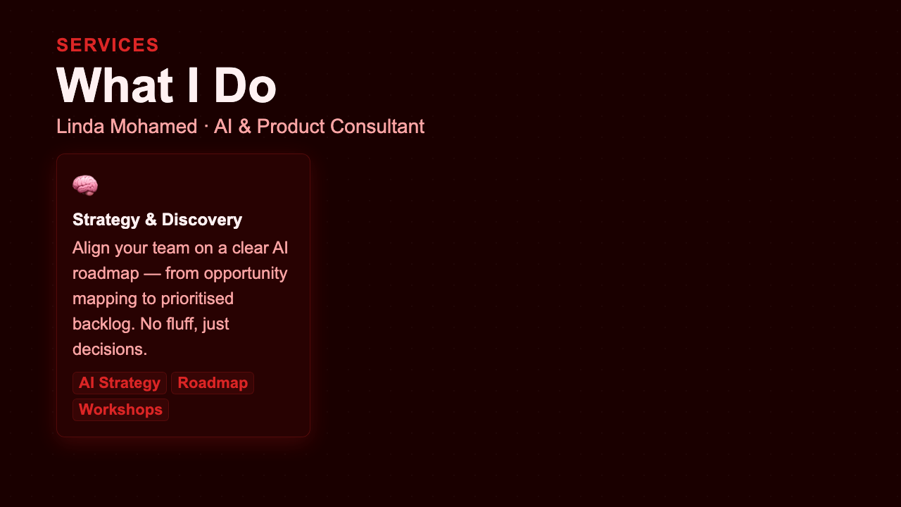 Service Overview - Crimson Dashboard