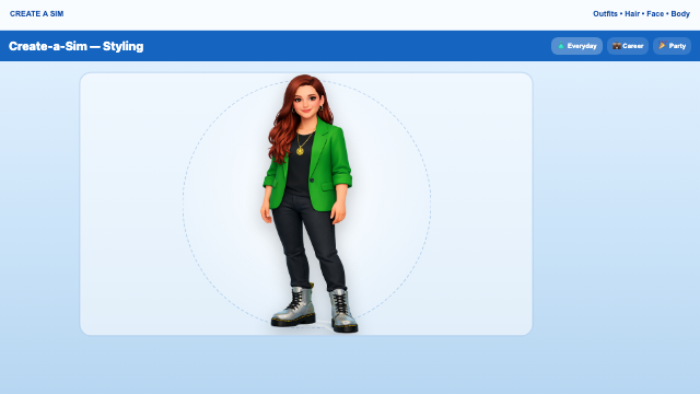 Sims 4 Theme preview