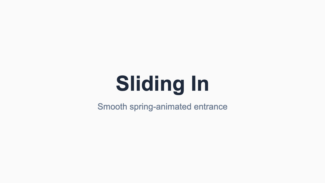 Slide Text - Minimal