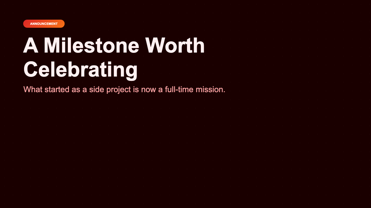 Social Proof - Social Proof Crimson Announcement