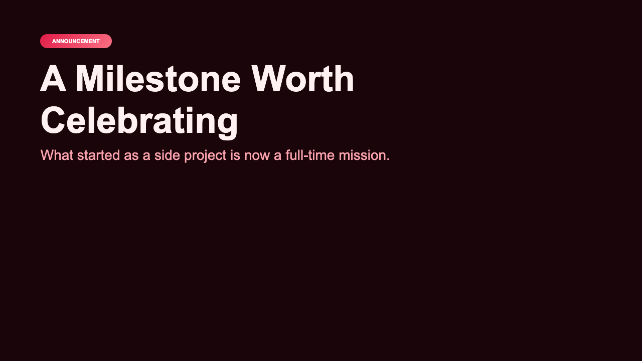 Social Proof - Social Proof Rose Announcement