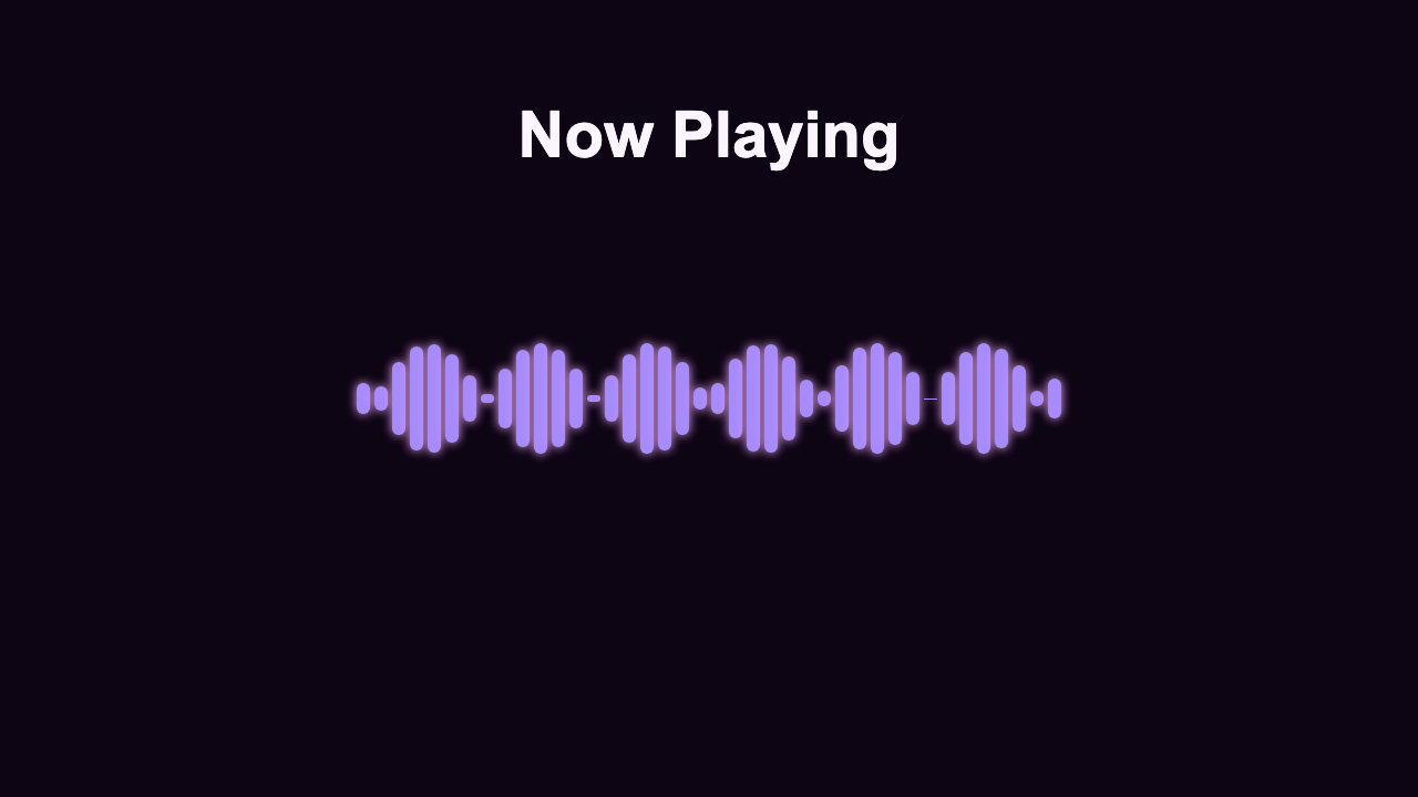 Sound Wave - Lavender