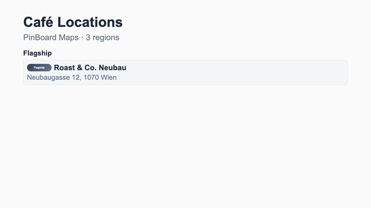Store Locator - Directory Minimal