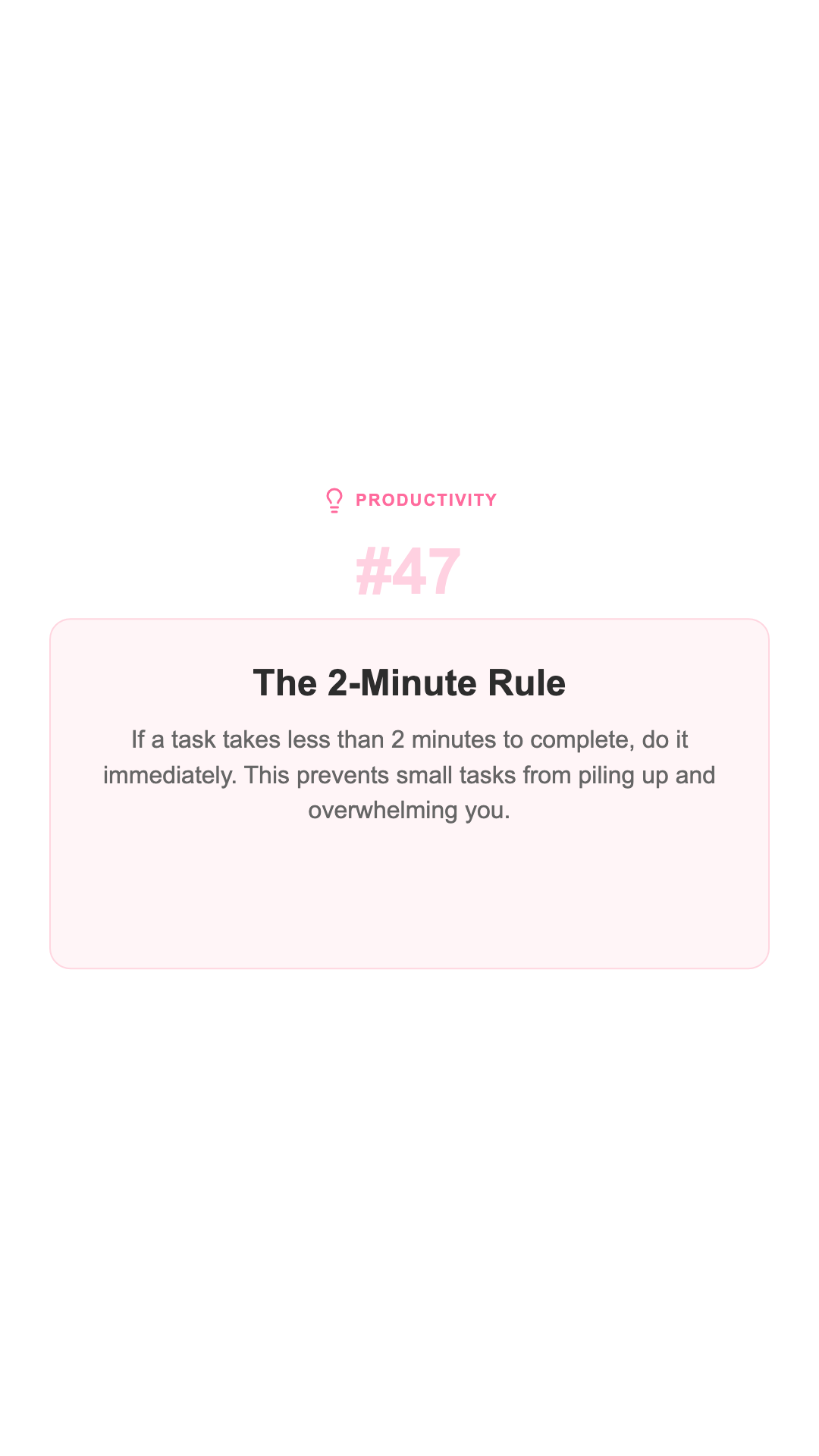 Tip of the Day - Candy Card Vertical