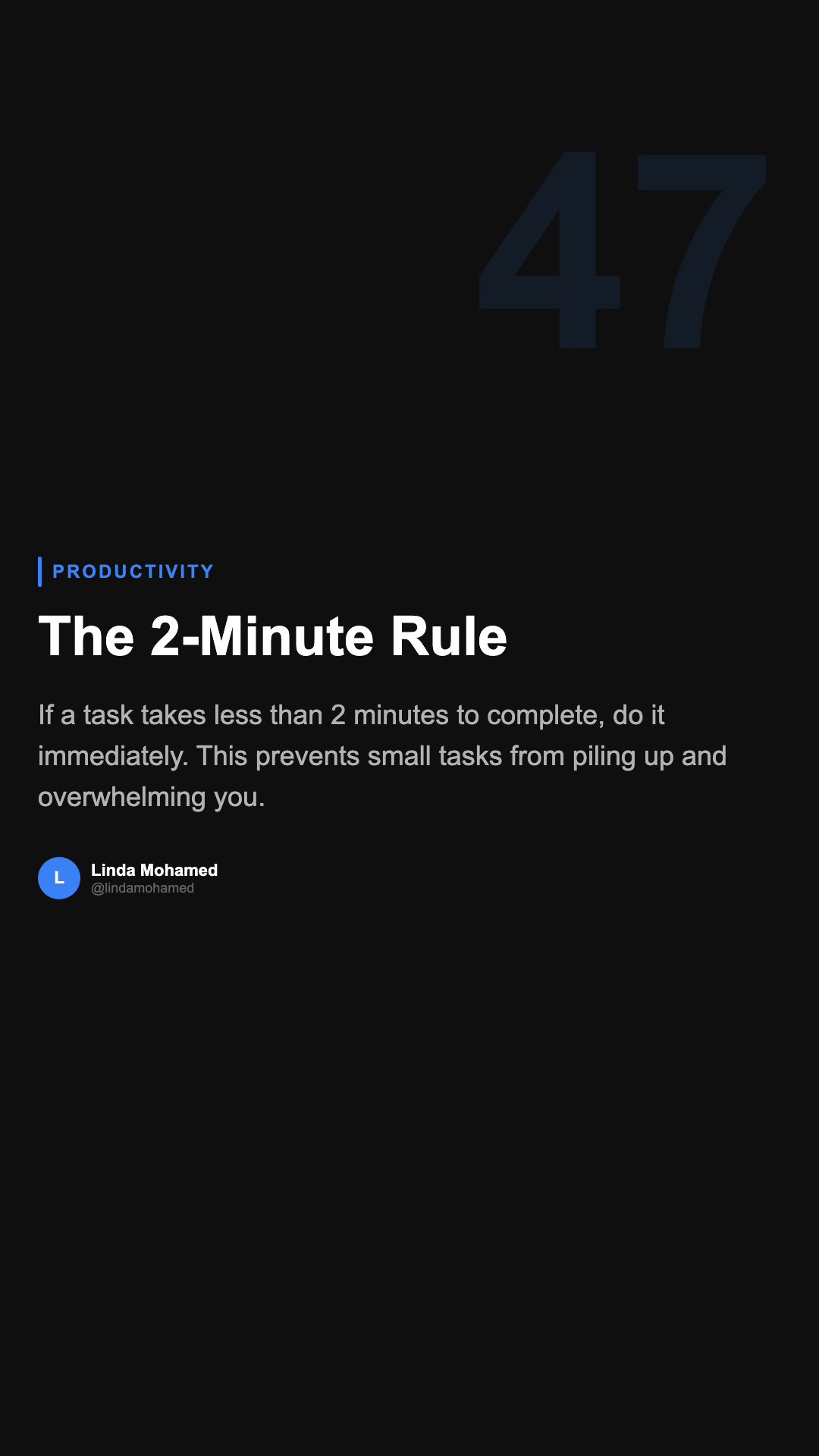 Tip of the Day - Electric Fullscreen Vertical