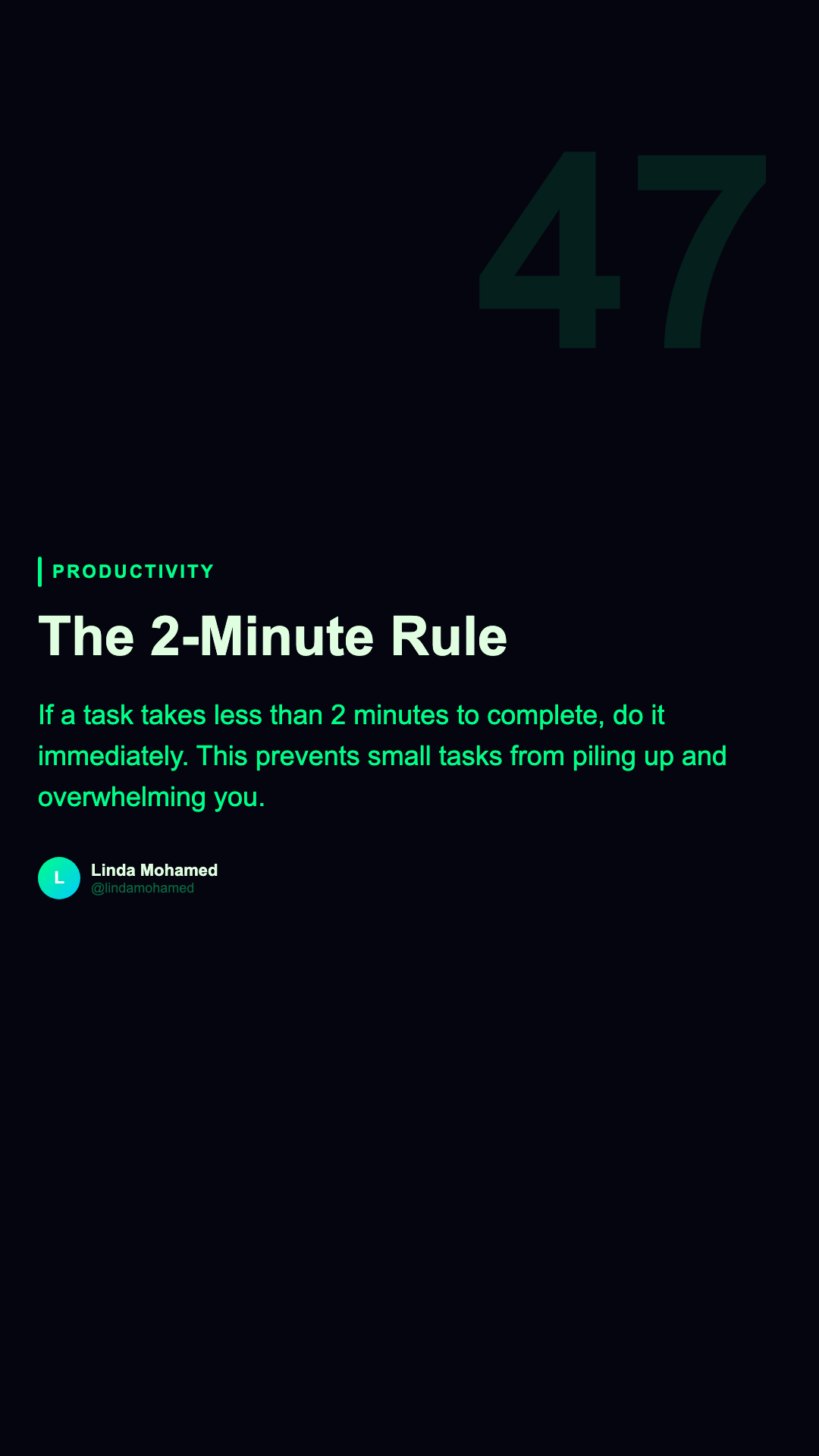 Tip of the Day - Neon Fullscreen Vertical